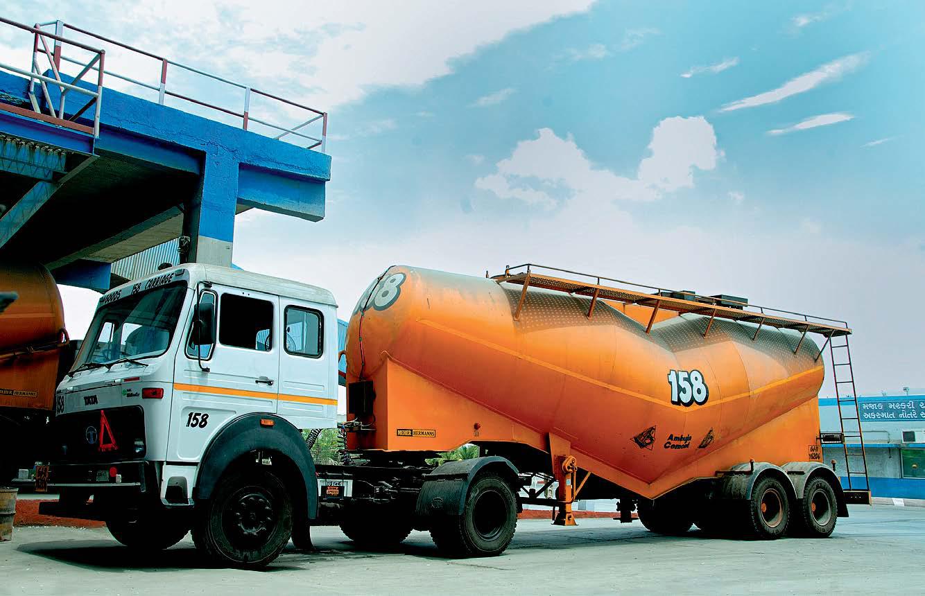 ADANI GROUP'S INNOVATIVE LOGISTICS TRANSFORM CEMENT INDUSTRY.SETS NEW STANDARDS IN SUSTAINABILITY AND EFFICIENCY